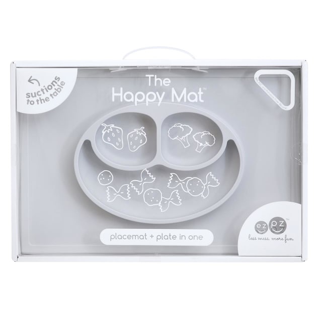 EZPZ HAPPY MAT PEWTER