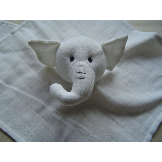 IM MUSLIN COMFORTER ELEPHANT