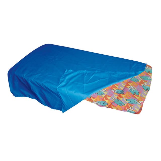 SILLY BILLYZ COT COMBO AQUA/WHALE POLYCOTTON