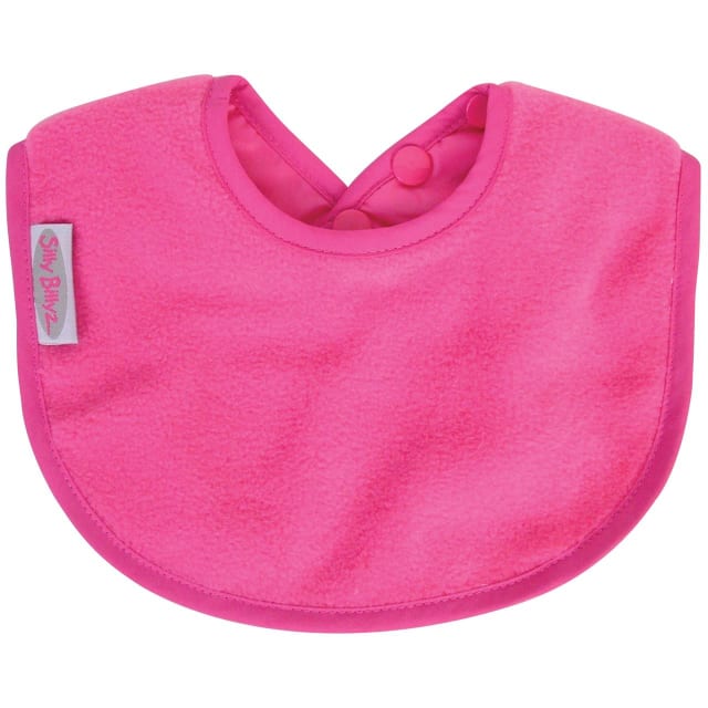 SILLY BILLYZ FLEECE BIBLET CERISE