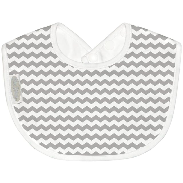 SILLY BILLYZ JERSEY BIBLET GREY CHEVRON