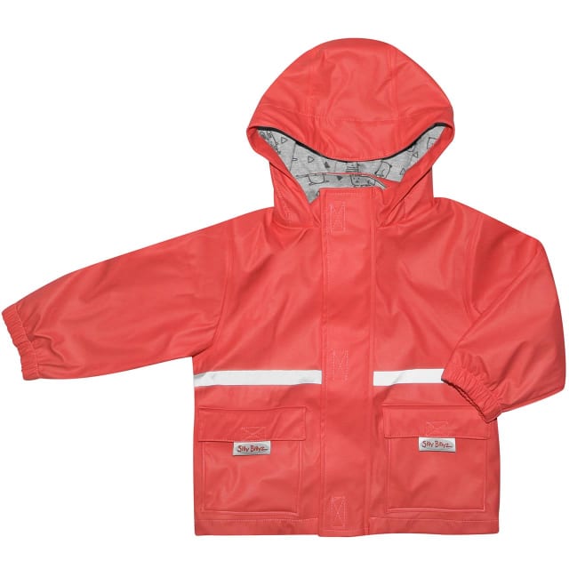 SILLY BILLYZ WATERPROOF JACKET RED SMALL