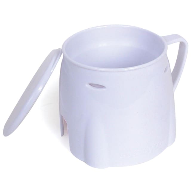 STEADYCO LETS EAT CUP LID WHITE