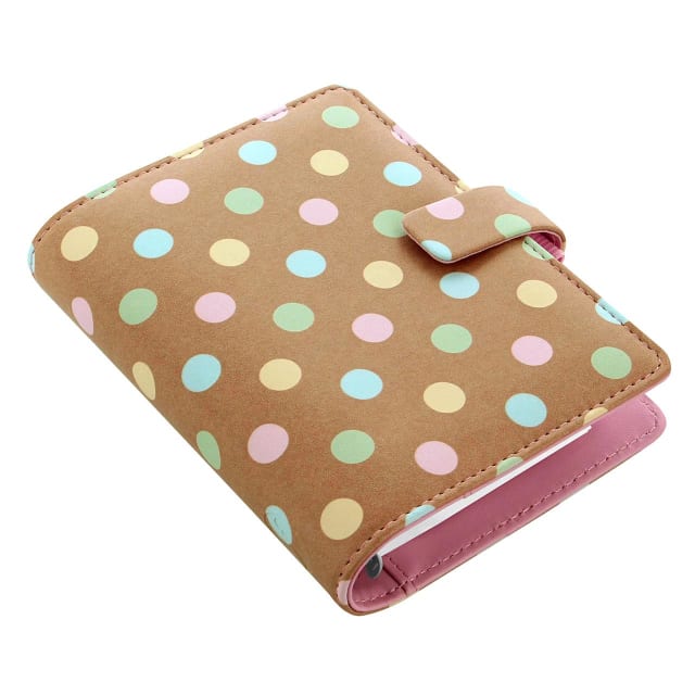 FILOFAX PKT PATTERNS ORGANISER SPOTS