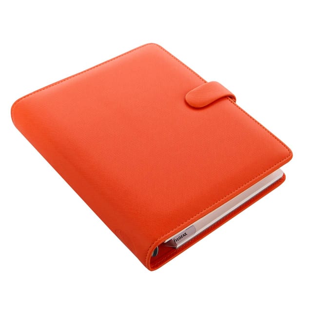 FILOFAX A5 SAFFIANO ORGANISER BRIGHT ORANGE