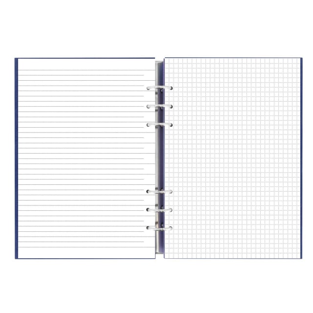 FILOFAX A5 CLASSIC CLIPBOOK NAVY