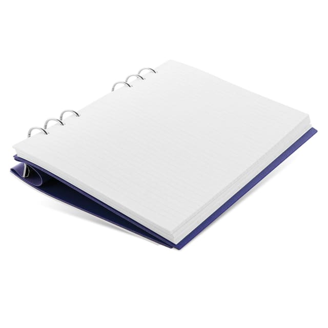 FILOFAX A5 CLASSIC CLIPBOOK NAVY