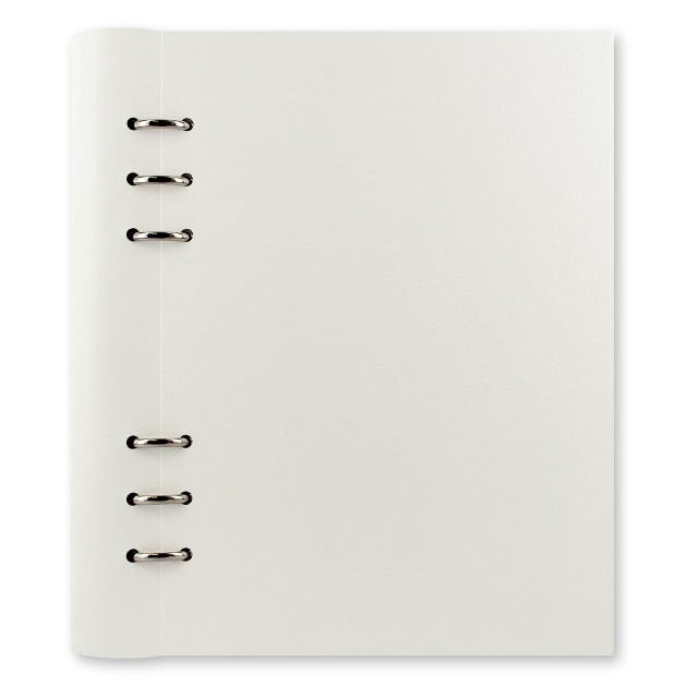 FILOFAX A5 CLASSIC CLIPBOOK WHITE