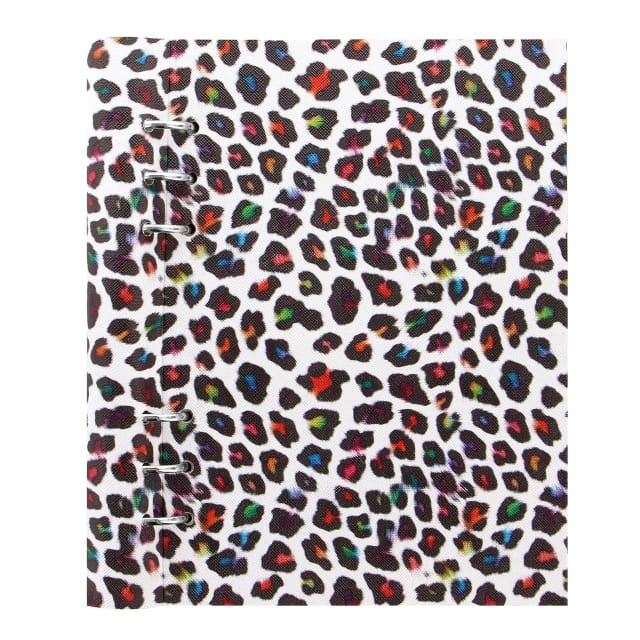 FILOFAX A5 PATTERNS CLIPBOOK LEOPARD