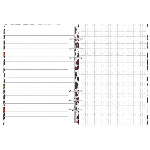 FILOFAX A5 PATTERNS CLIPBOOK LEOPARD