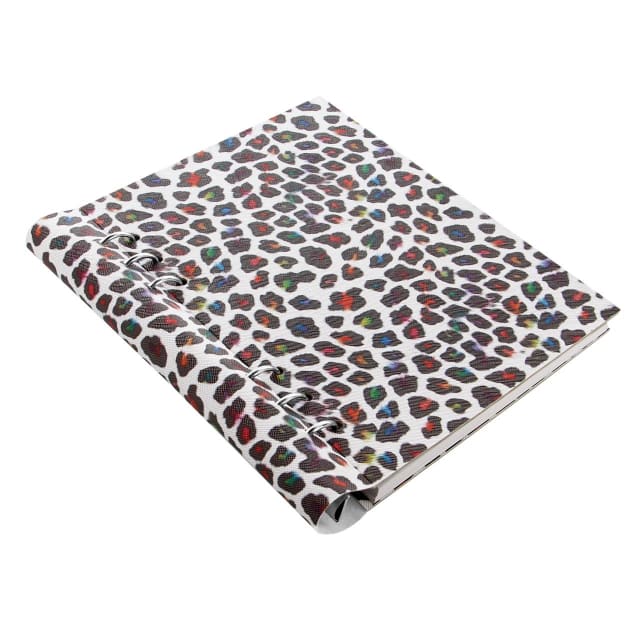 FILOFAX A5 PATTERNS CLIPBOOK LEOPARD