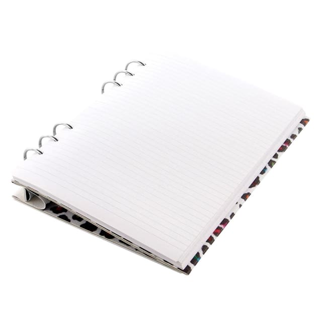FILOFAX A5 PATTERNS CLIPBOOK LEOPARD