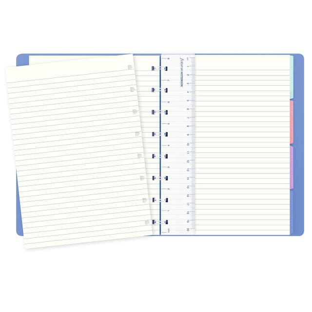 FILOFAX A5 CLASSIC NOTEBOOK VISTA BLUE