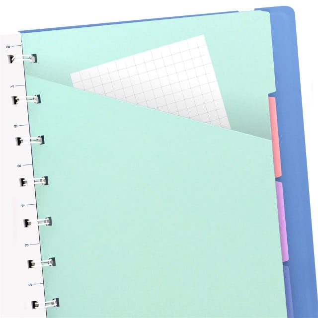 FILOFAX A5 CLASSIC NOTEBOOK VISTA BLUE