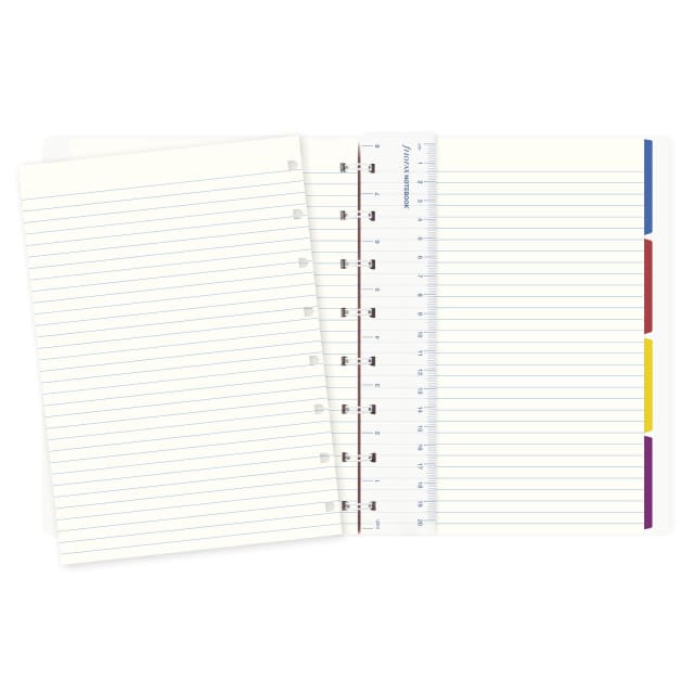 FILOFAX A5 Patterns Notebook Indigo Floral