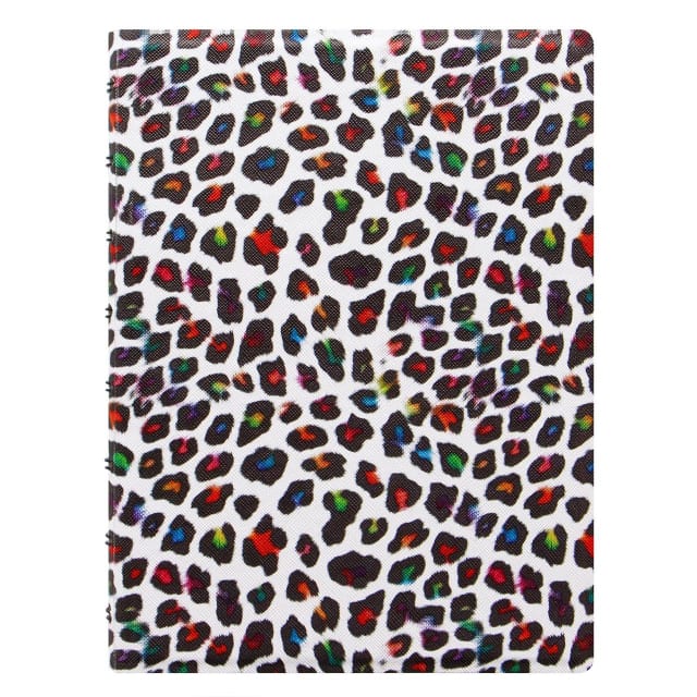 FILOFAX A5 Patterns Notebook Leopard