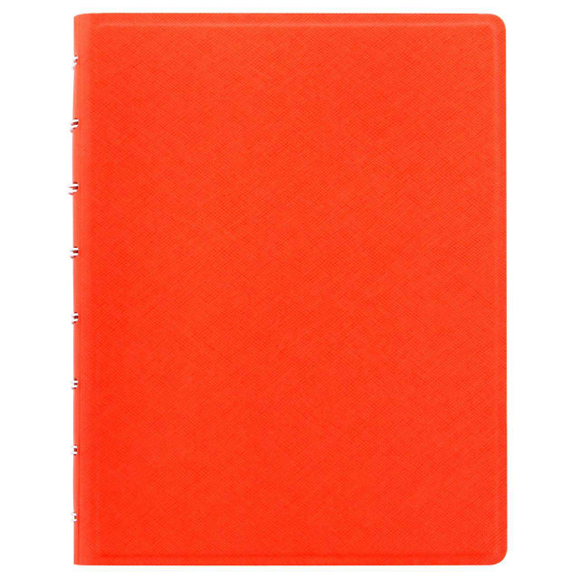 FILOFAX A5 SAFFIANO NOTEBOOK BR ORANGE