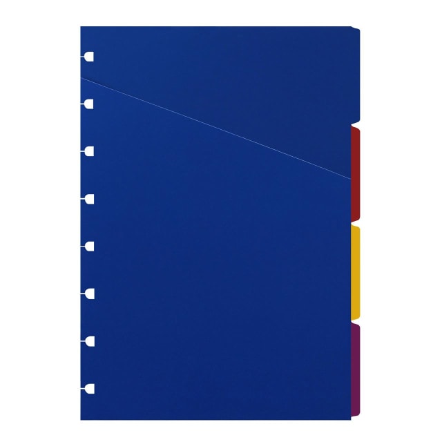 FILOFAX A5 NOTEBOOK COLOUR INDICIES 4PK