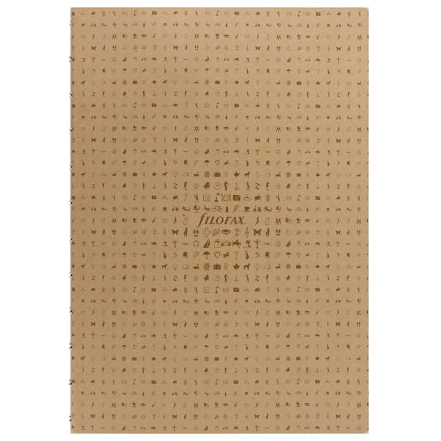 FILOFAX A4 Notebook Kraft Folio Refill 56pk