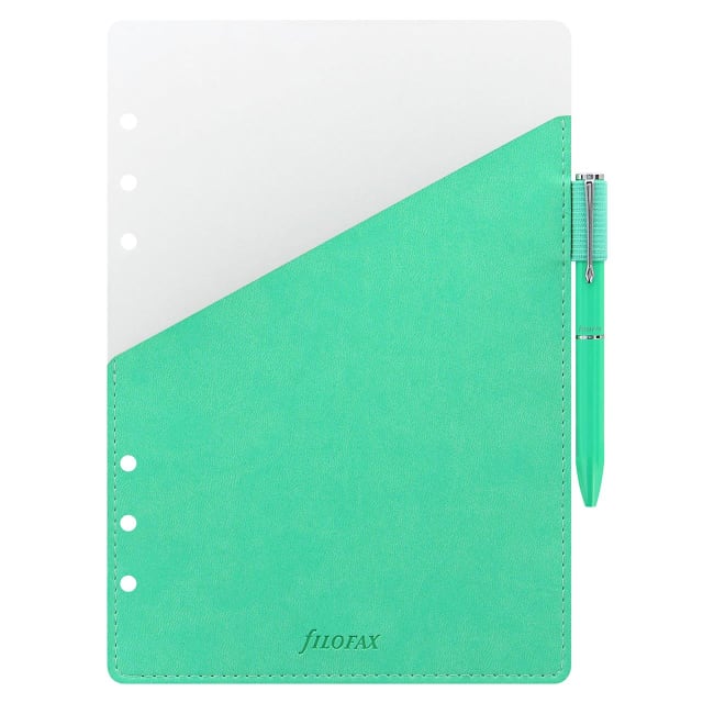 FILOFAX A5 organiser pen loop Green