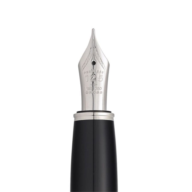 CROSS Peerless 18CT Gold/Rhodium plted Med Nib