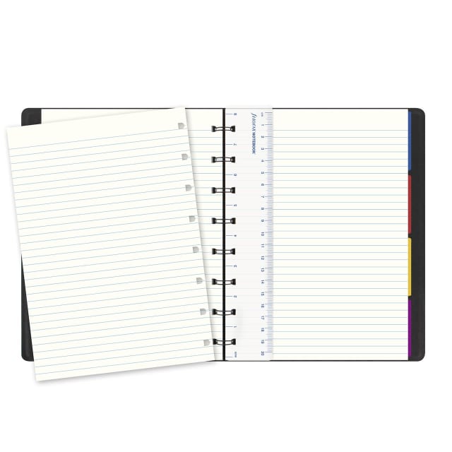 FILOFAX A5 Pennybridge Notebook Black