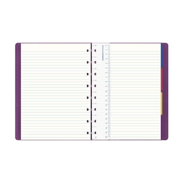 FILOFAX A5 Pennybridge Notebook Purple