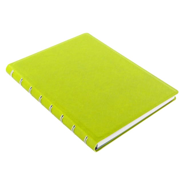 FILOFAX A5 SAFFIANO NOTEBOOK PEAR