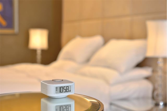 SMART CLOCK WITH BLUETOOTH MUSIC BLACK