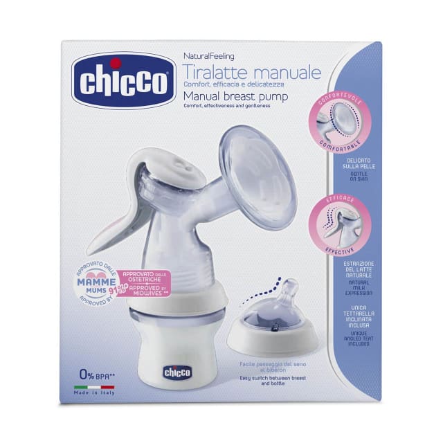 CHICCO Breast Pump: Manual - Natural Feeling