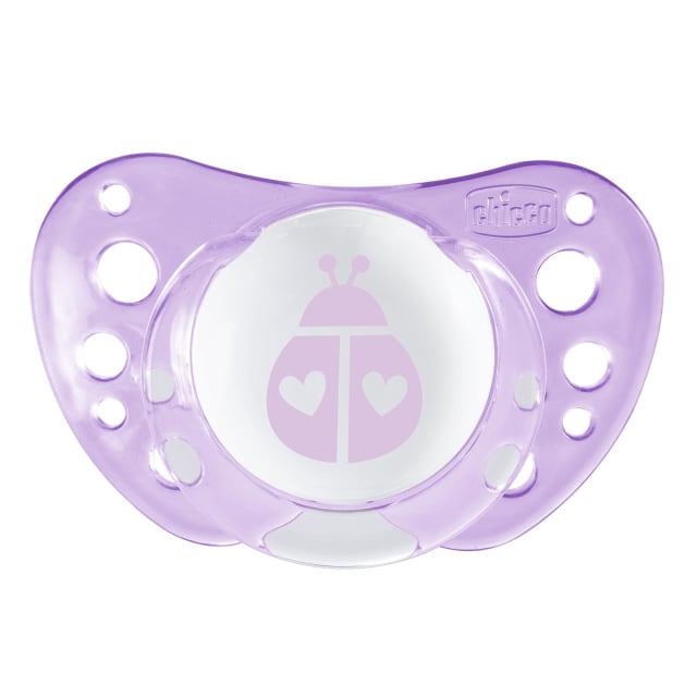 CHICCO Soother: Physio Air 0-6m 2pk - Girl