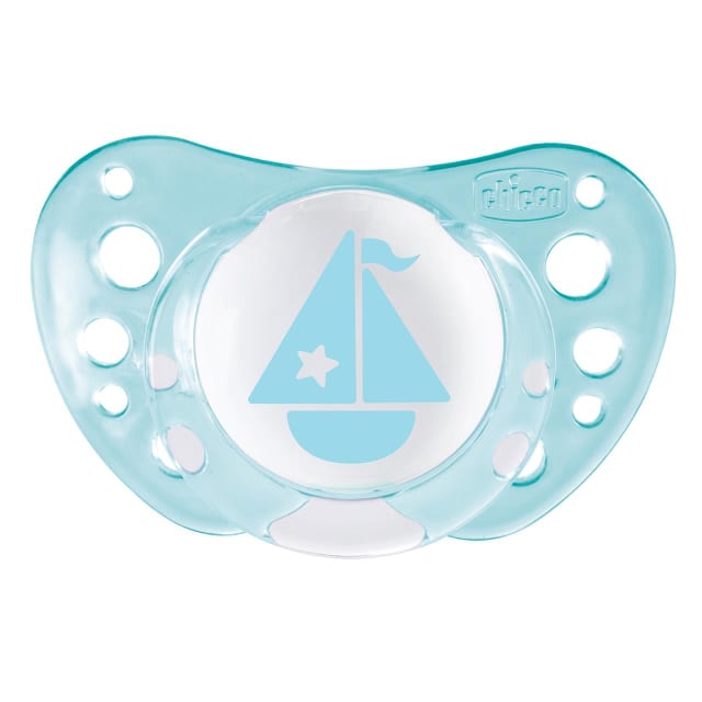 CHICCO Soother: Physio Air 0-6m 2pk - Boy