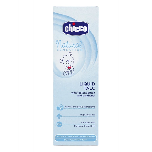 CHICCO Natural Sensations: Liquid Talc 100ml