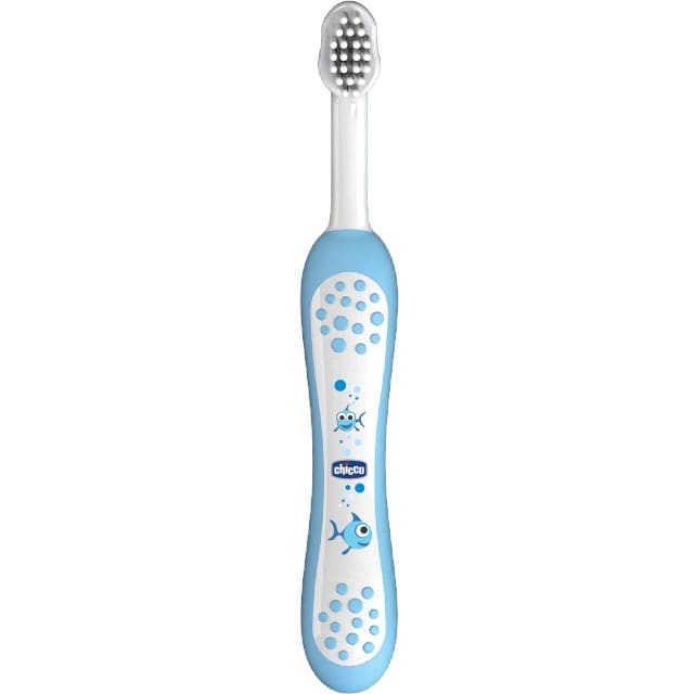 CHICCO Oral Care: Toothbrush 6-36m Light Blue