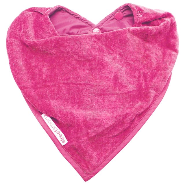 STREET SMARTZ TOWEL YOUTH BANDANA BIB CERISE