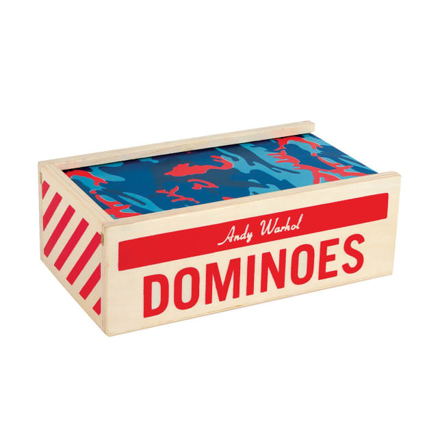 GALISON Wooden Dominos Andy Wahol