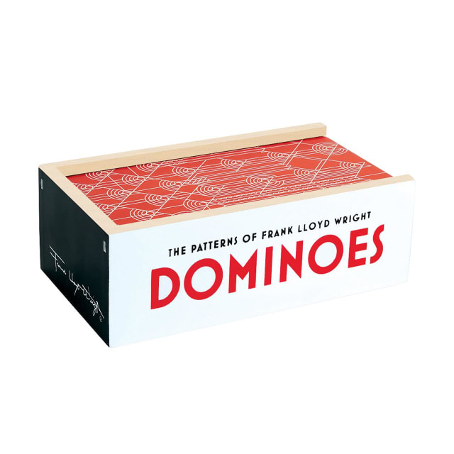 GALISON Wooden Dominos Pink Lloyd Wright