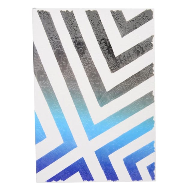 CHRISTIAN LACROIX Sol Y Sombra A5 Nbook Neon Blue