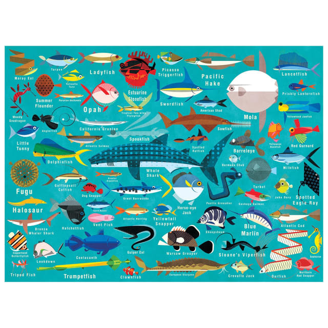GALISON Puz 1000 Ocean Life