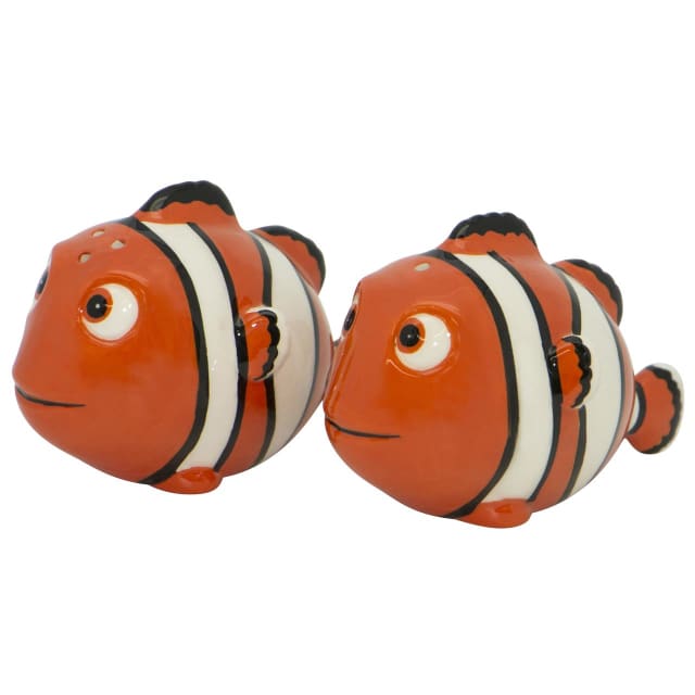 DAKOTA CLOWN FISH SALT & PEPPER SET CARTOON