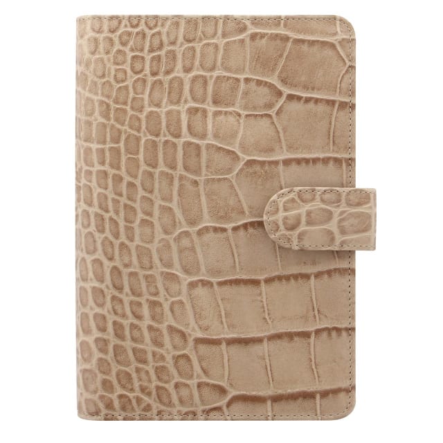 FILOFAX PER CLASSIC CROC ORGANISER FAWN