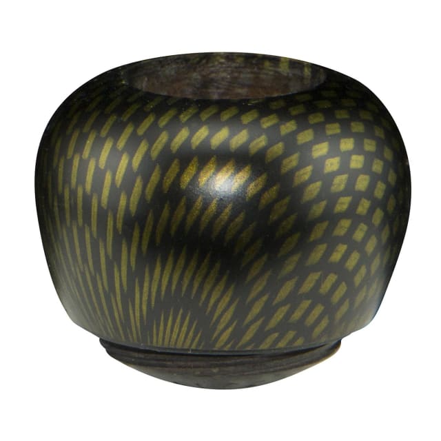 FALCON APPLE CARBON FINISH BOWL YELLOW