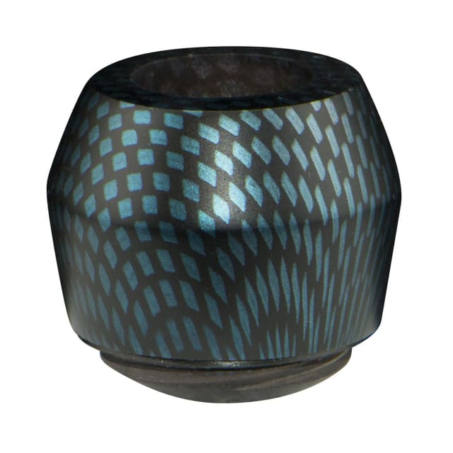 FALCON BULLDOG CARBON FINISH BOWL BLUE