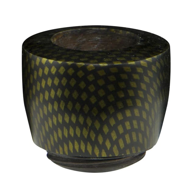 FALCON DOVER CARBON FINISH BOWL YELLOW