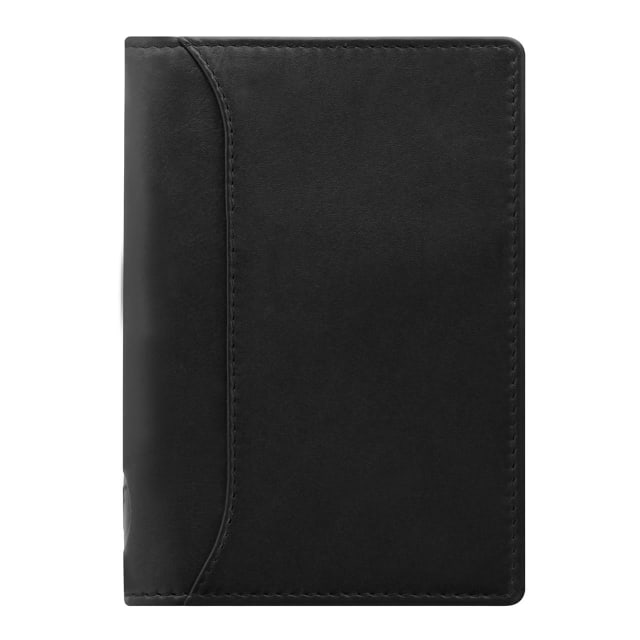 FILOFAX PKT SLM NAPPA ORGANISER BLACK
