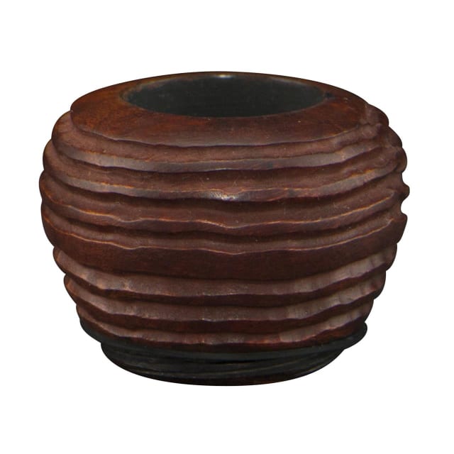 FALCON APPLE CARVED BOWL