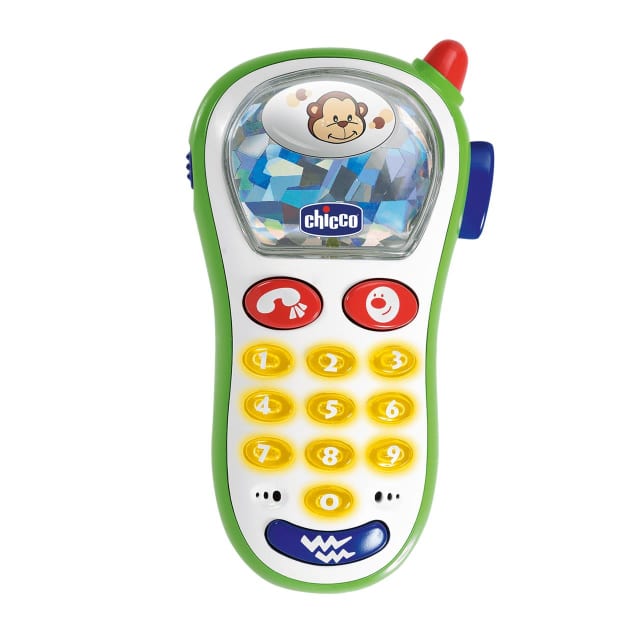 CHICCO Vibrating Photo Phone First Activity Toy