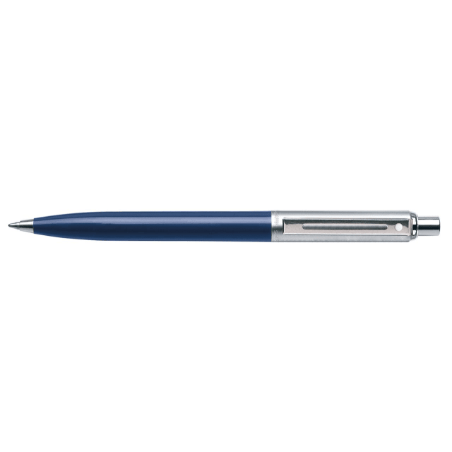 Sheaffer® Sentinel Black Ballpoint pen with Chrome cap and Chrome Trim in Hangsell