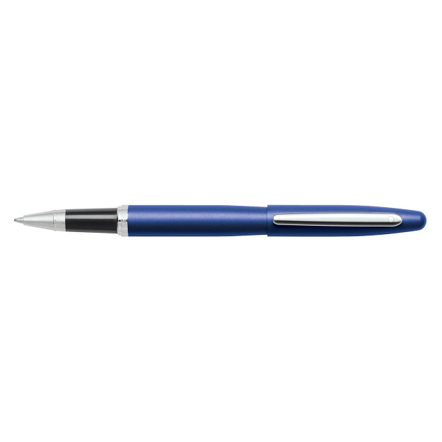SHEAFFER VFM Neon Blue/Chrome Medium Fountain Pen Hang Sell