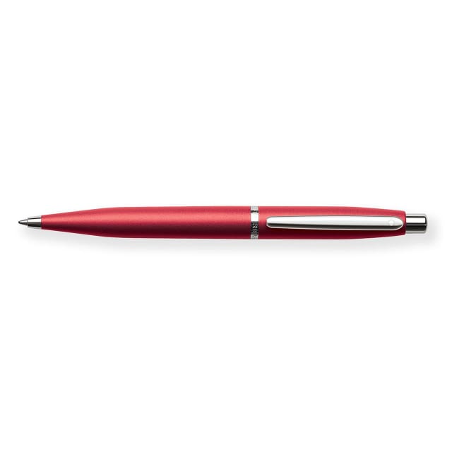 SHEAFFER VFM Excessive Red Chrome PT Fine Nib Fountain Pen
